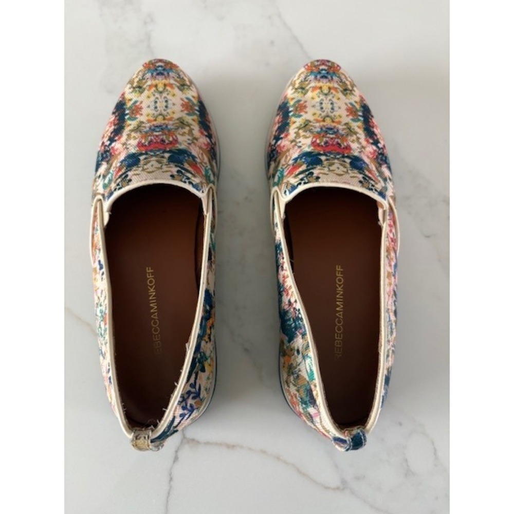 Rebecca Minkoff‎ Floral Loafers Flats Women's Size 5.5M - Picture 9 of 9